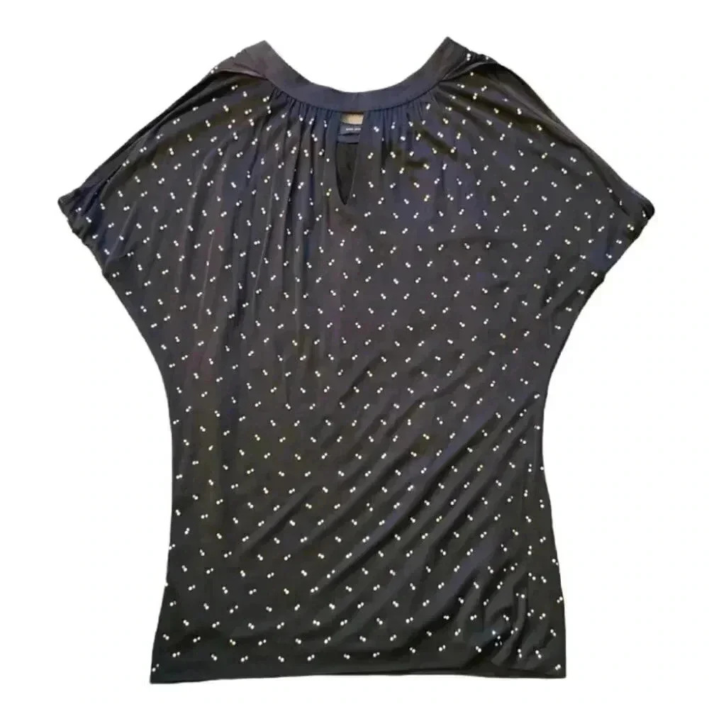 Marc Jacobs Black Satin Crystal Pearl Rhinestone Embellished Back Bow Dress 10 - Picture 12 of 16